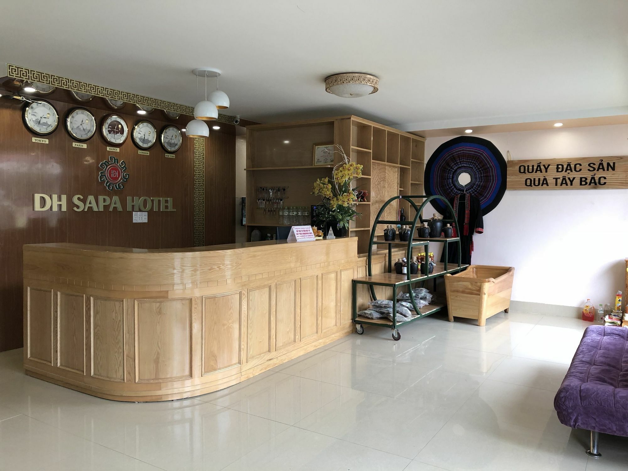 Hotel Dh Sapa Exterior foto